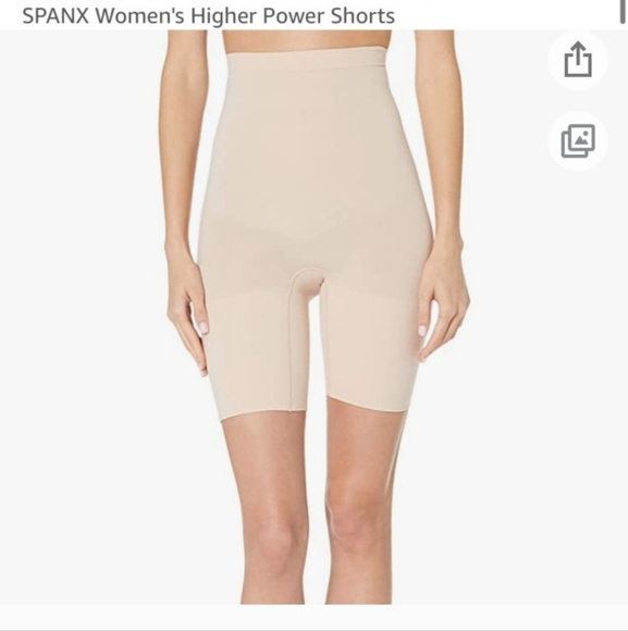 SPANX Higher Power Shapewear Shorts-1X - Picture 3 of 8